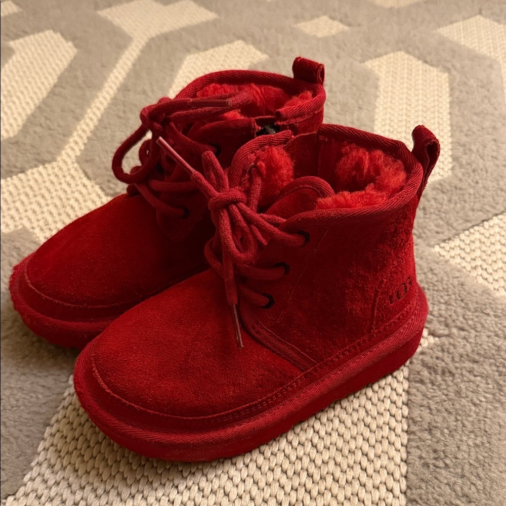 UGG Kids Boots Samba Red Toddler